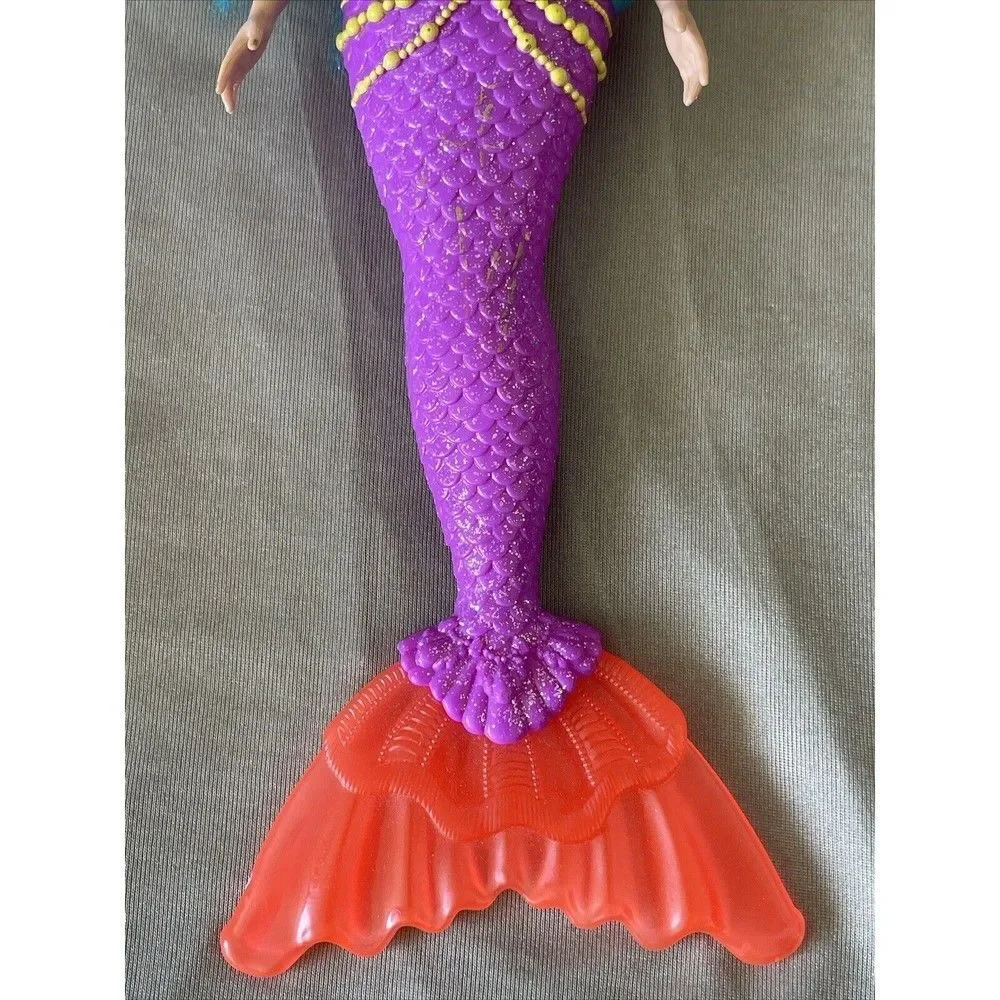 Barbie Dreamtopia Mermaid Doll with Teal Pink Hair and Tiara Doll